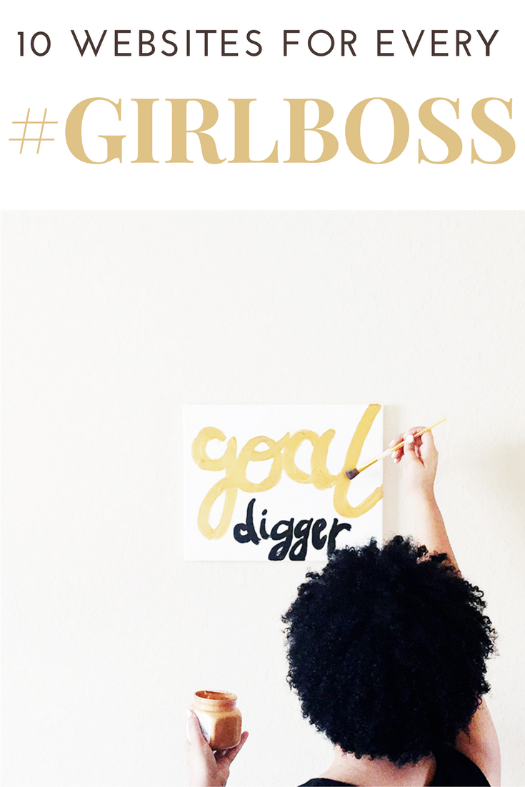 #GirlBoss| Girl Boss websites |Cocktails and Ambition