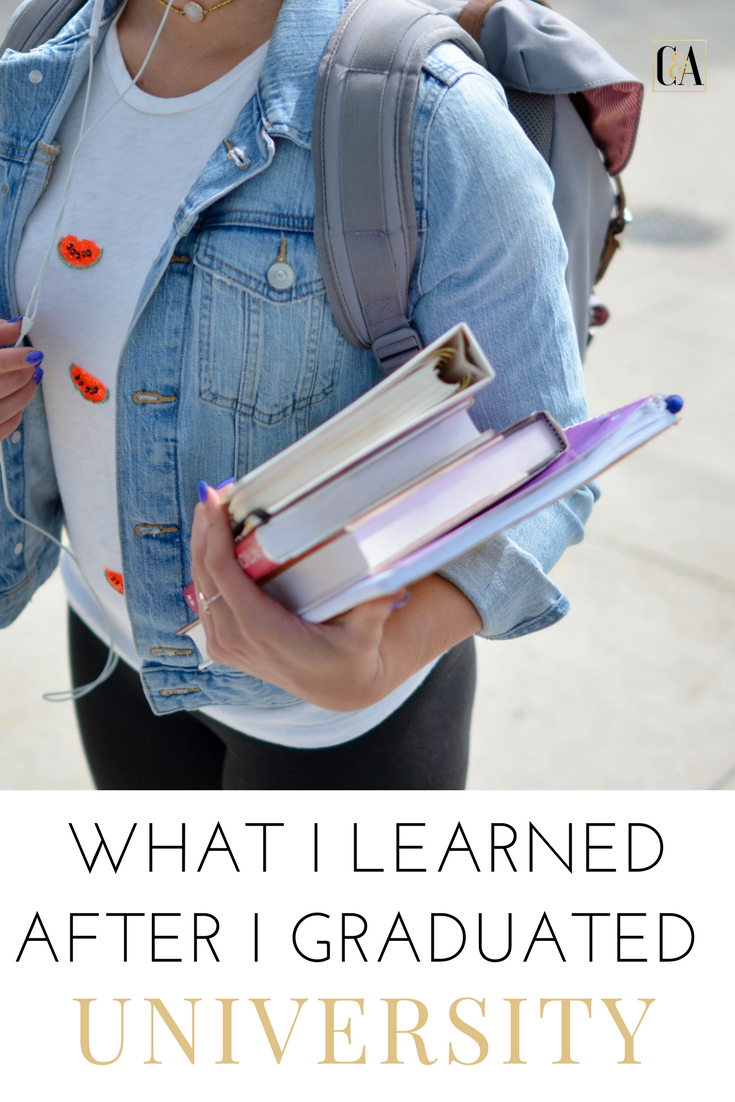 What I learned after I graduated university cover