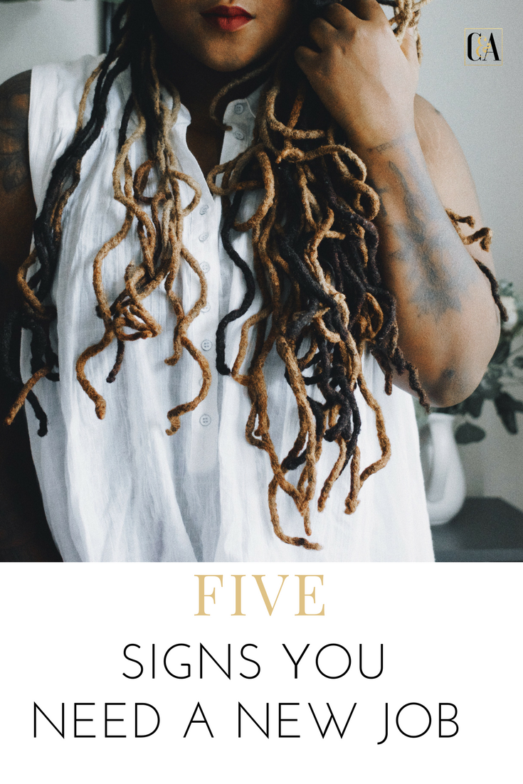 signs you need a new job